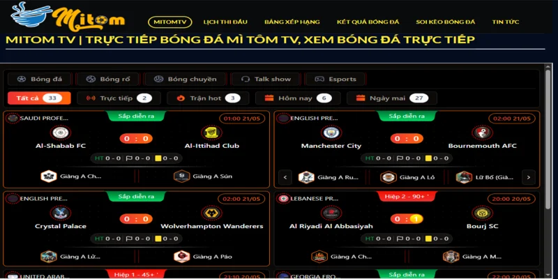 Xem bóng đá trên MitomTV - Nhanh như lấy đà